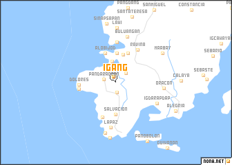 map of Igang