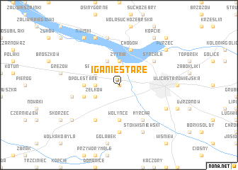 map of Iganie Stare