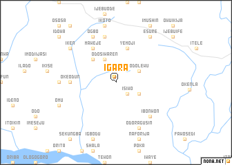 map of Igara