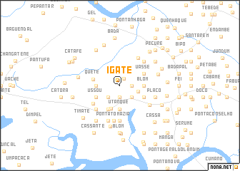 map of Igate