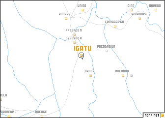 map of Igatu