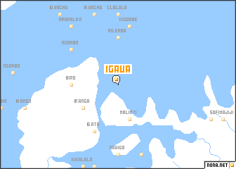 map of Igaua