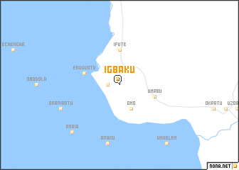 map of Igbaku