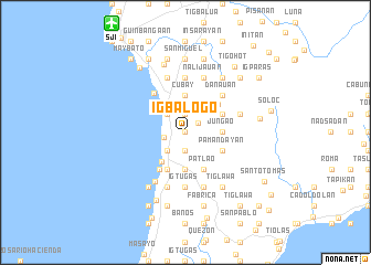 map of Igbalogo