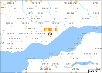 map of Igbalu