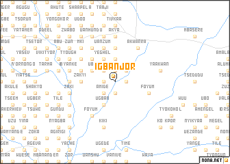 map of Igbanjor