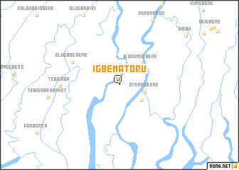 map of Igbematoru