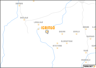 map of Igbindo