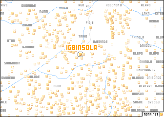 map of Igbinsola