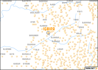 map of Igbira