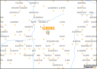 map of Igbobe