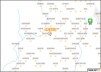 map of Igbobi