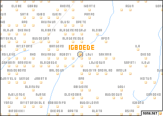 map of Igbo Ede