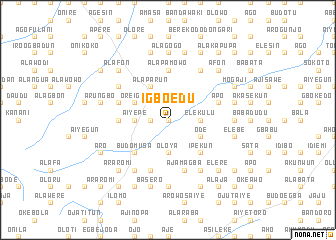 map of Igbo Edu