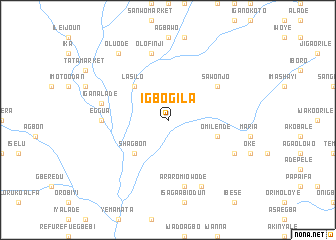 map of Igbogila