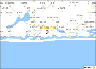 map of Igbolobi