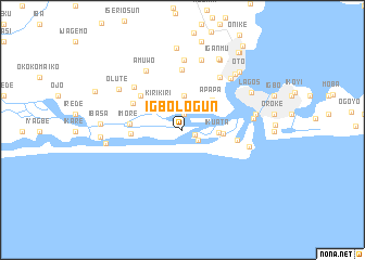 map of Igbologun