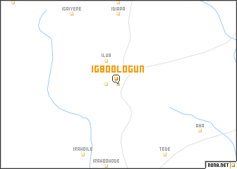 map of Igbo Ologun