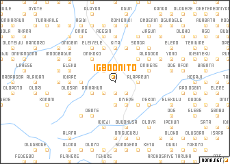 map of Igbo Onito