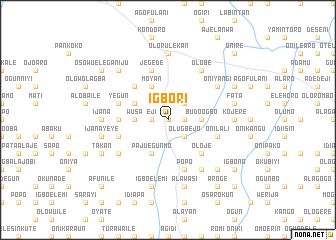 map of Igbori