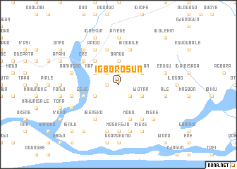 map of Igborosun