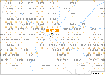 map of Igbyan