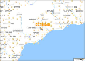 map of Igcabidio