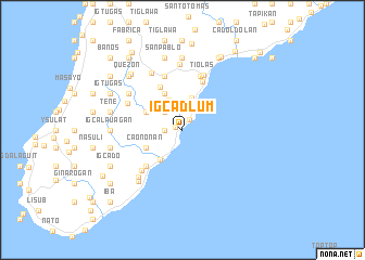 map of Igcadlum