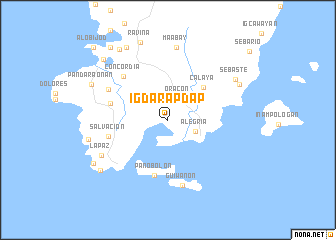 map of Igdarapdap