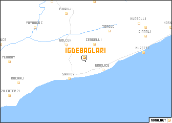 map of İğdebağları