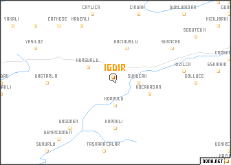 map of İğdir