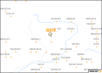 map of İğdir