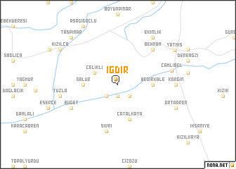 map of İğdir