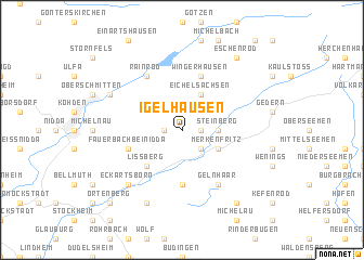 map of Igelhausen