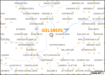 map of Igelsberg