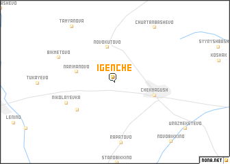 map of Igenche