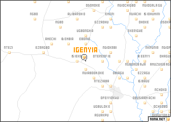 map of Igenyia