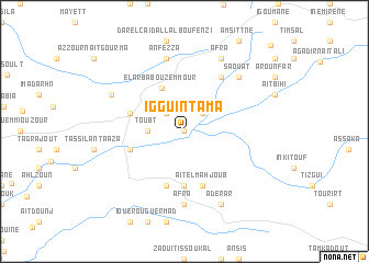 map of Iggui nʼTama