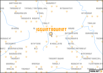 map of Iggui nʼTaourirt