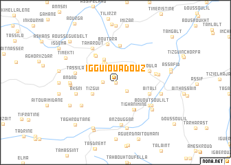 map of Iggui Ou Adouz