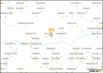 map of Igg