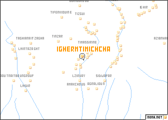 map of Igherm Timichcha