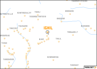 map of Ighil