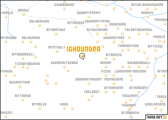 map of Ighoundra