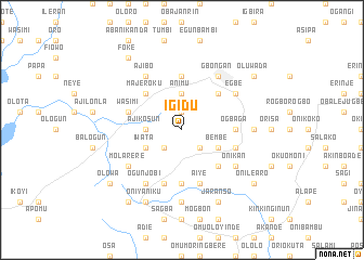 map of Igidu