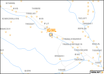 map of Igihl