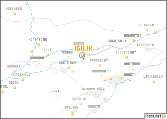 map of Igilik