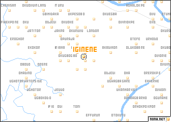 map of Iginene