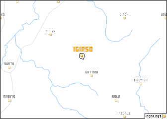 map of Igirso