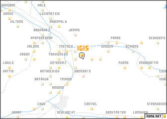 map of Igis